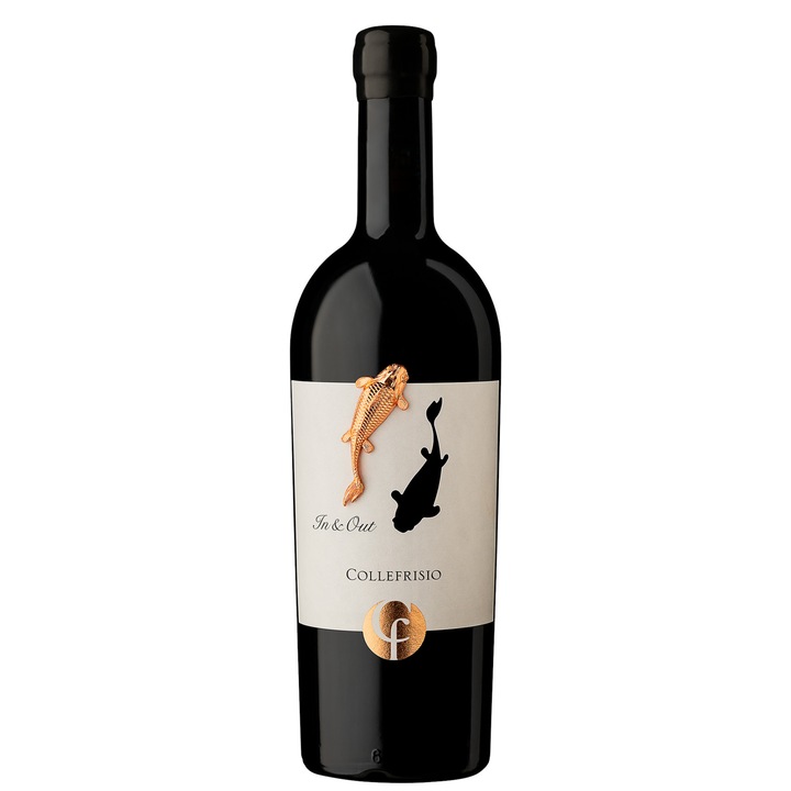 Vin rosu sec IN&OUT 0.75L 14%
