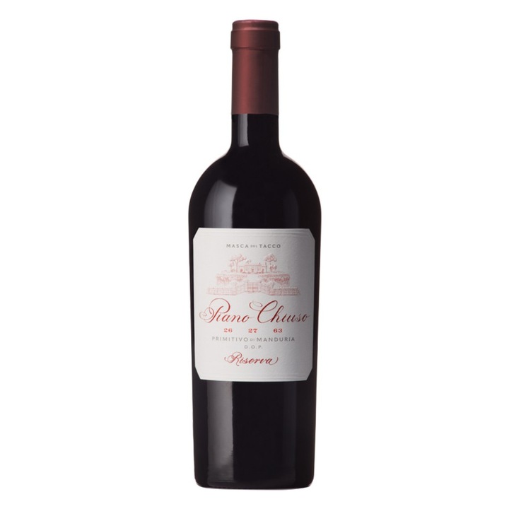 Vin rosu sec PIANO CHIUSO RISERVA 2019 0.75L 16%