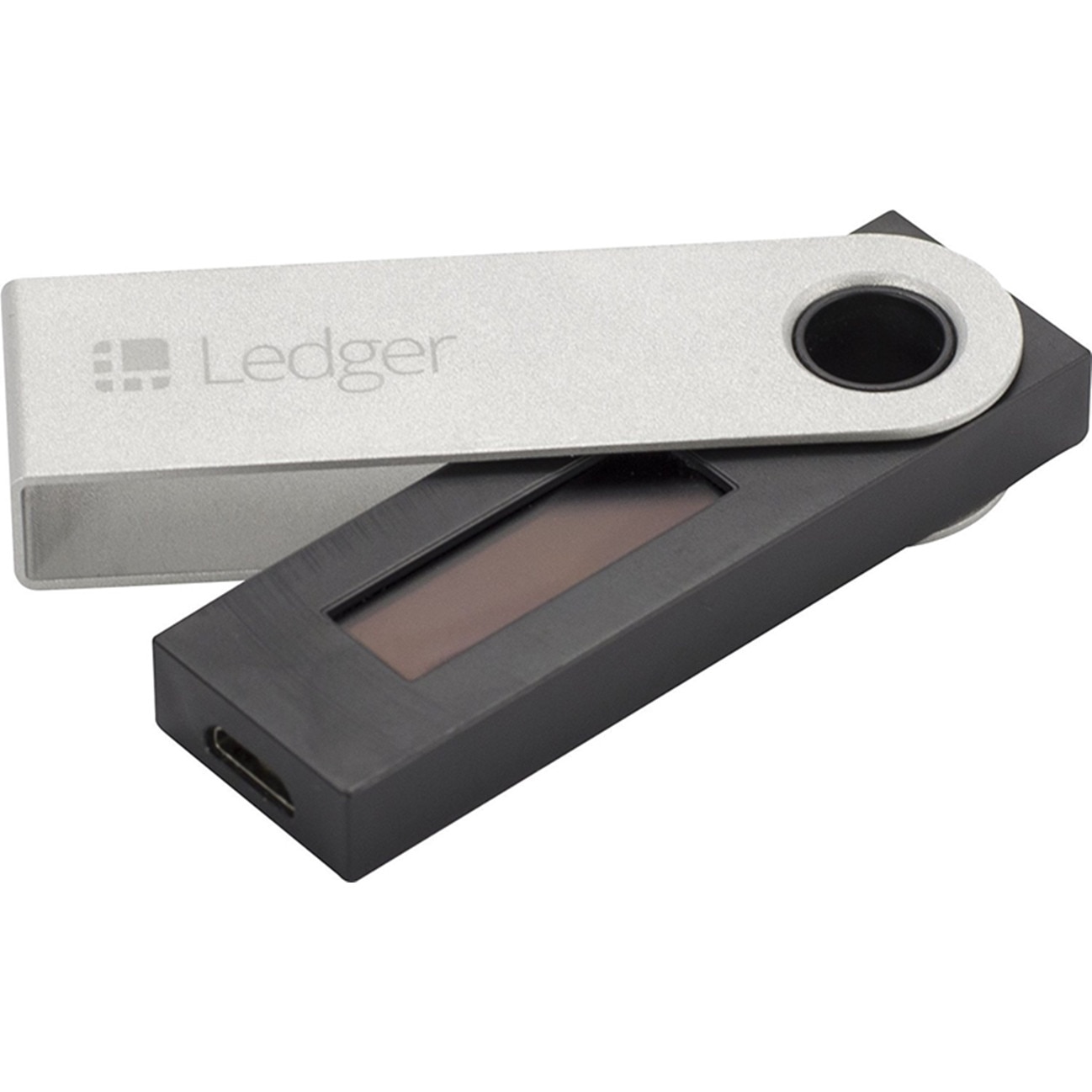 Portofel electronic Ledger Nano S pentru monede virtuale | adroi-tech