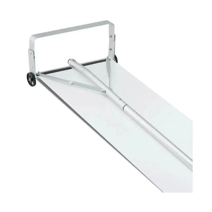 Hógereblye, 48 cm-es penge, 9 méteres kinyúlás, ezüst