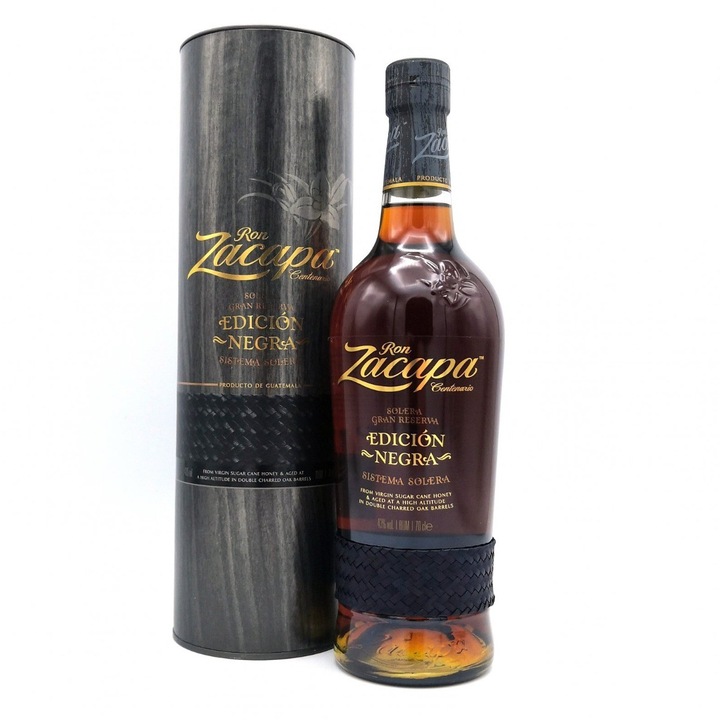 Rom Zacapa Edicion Negra 43%, 0.7L