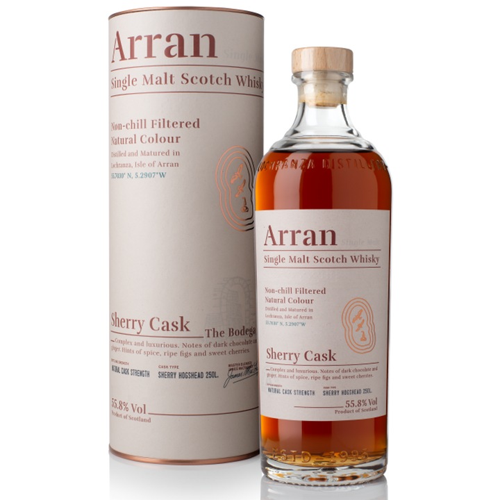 Whisky Arran Sherry Cask The Bodega, 55.8%, 0.7l