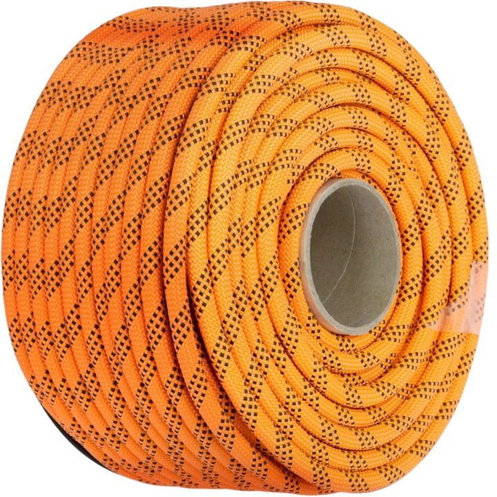 Poliészter zsineg, 200 láb, dupla fonat, 14 mm, fehér