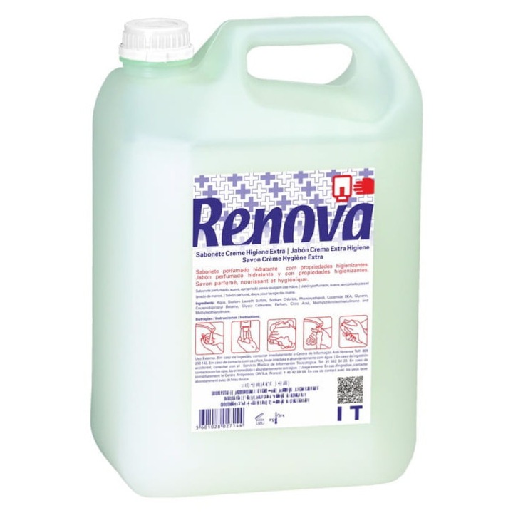Течен сапун Renova Ekstra Higiena, 5 л, безцветен
