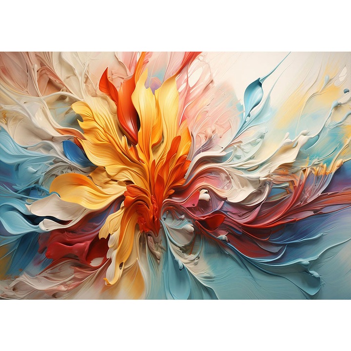 Fototapet 3D, autoadeziv, Modern Energie Culoare, multicolor, 250x400 cm 3D142