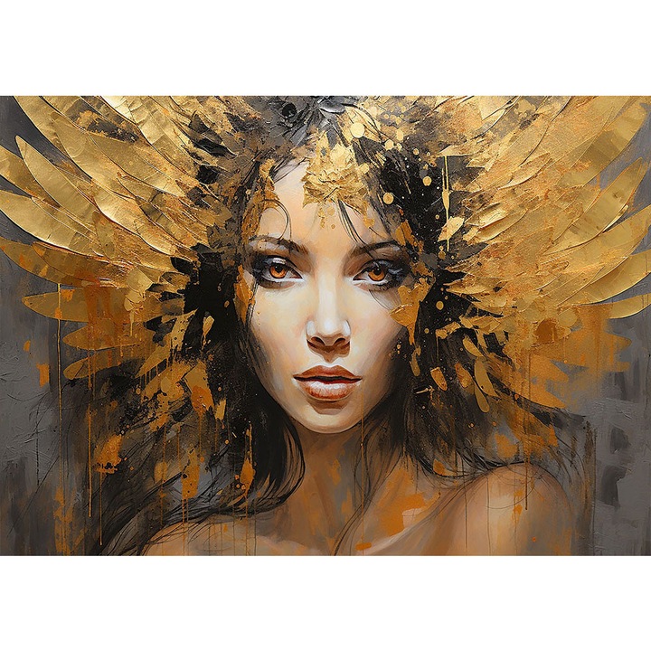 Fototapet 3D, autoadeziv, Frumusete Pictata, multicolor,80x120 cm 3D136