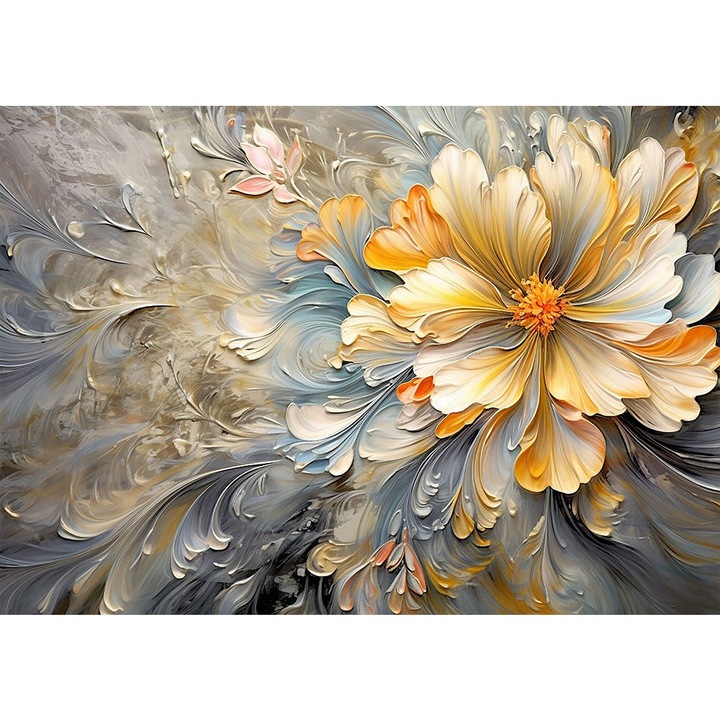 Fototapet 3D, autoadeziv, Pictura Flori, multicolor, 120x200 cm 3D189