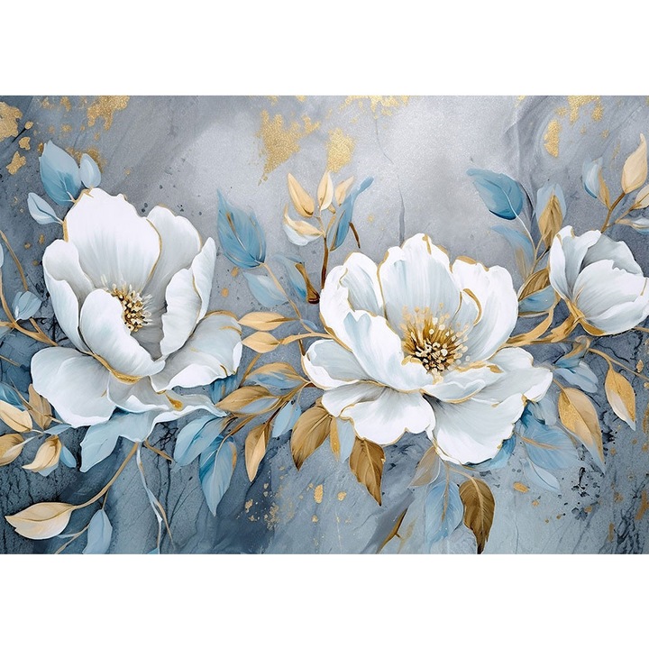 Fototapet 3D, autoadeziv, Pictura Flori, multicolor, 250x400 cm 3D177