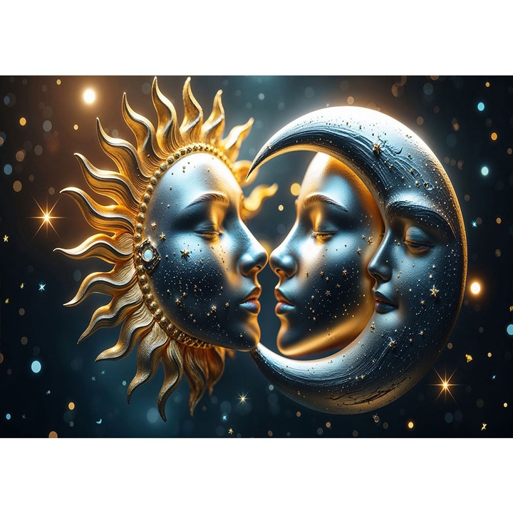 Fototapet 3D, autoadeziv, Romancentism, multicolor, 120x200 cm 3D217