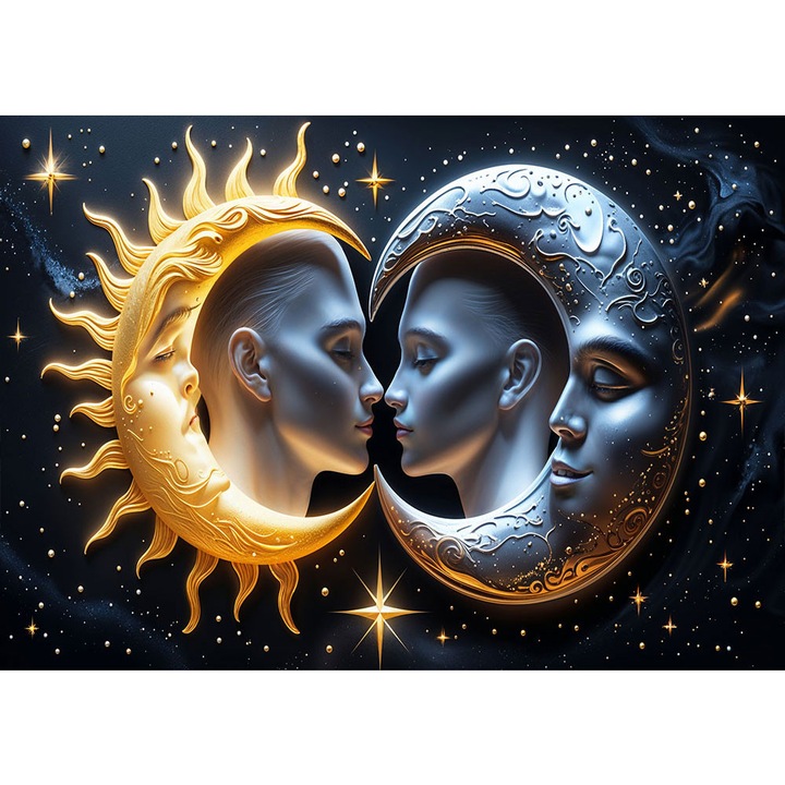 Fototapet 3D, autoadeziv, Romancentism, multicolor, 120x200 cm 3D220