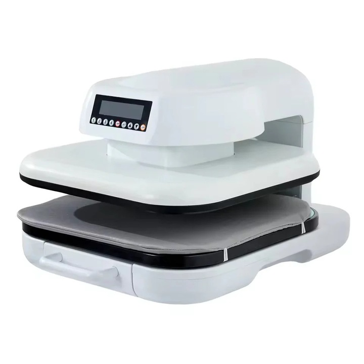 Термопреса, 38x38 см, 1600 W, бяла