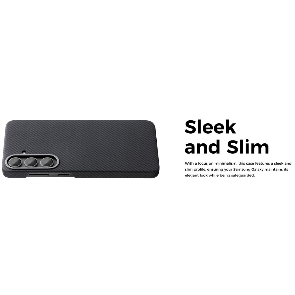 Husa pentru Samsung Galaxy S23 Plus - Edizard Air MagSafe Case - Black