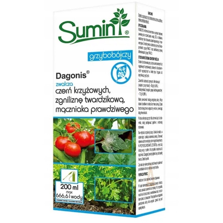 Koncentrált növényvédő szer, Sumin, 200 ml, zöldségekhez és eperhez