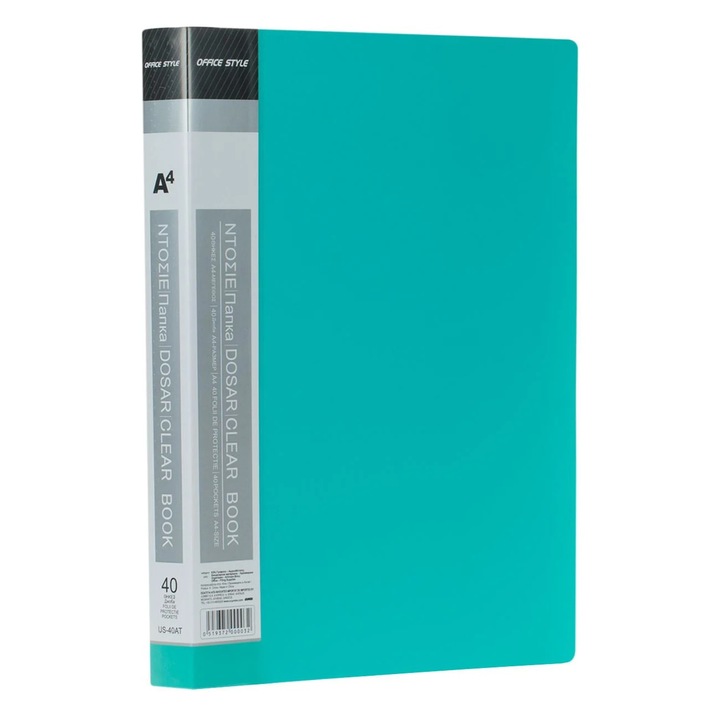 Mapa A4 cu 40 de Folii Verde Menta