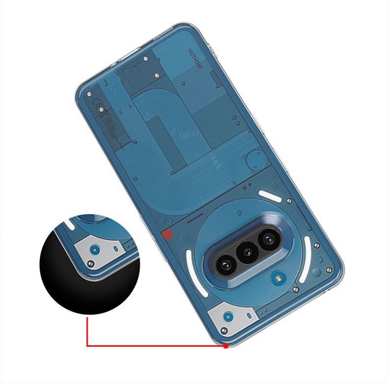 Husa protectie Mat-Tech compatibila cu Nothing Phone 3a, Anti-soc, 2MM, Protectie Camera, Decupaje Precise, Rezistenta la impact, Margini ridicate pentru protectia ecranului, Transparenta