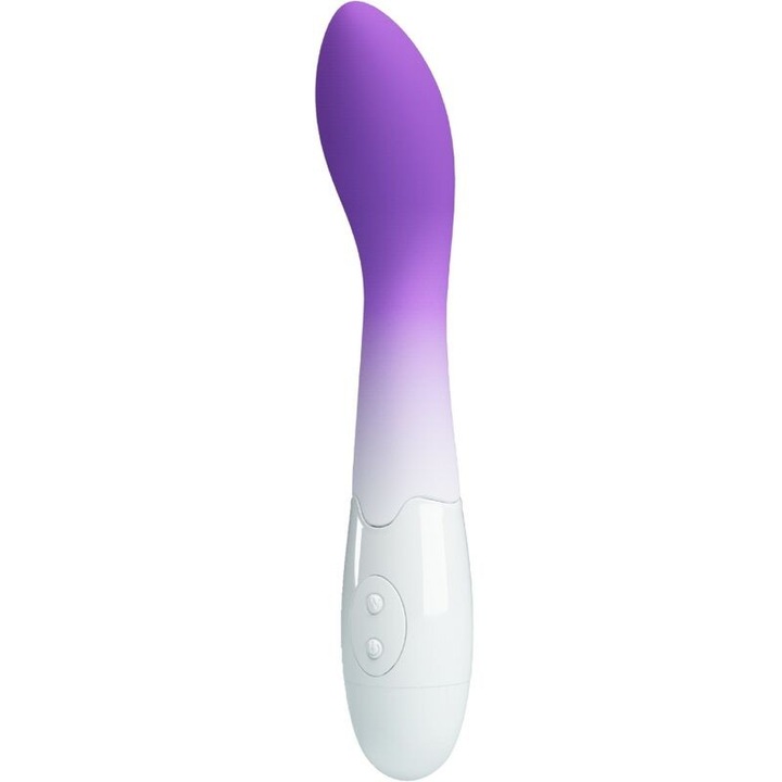 Vibrator G-spot, Pretty Love, 30 functii, violet, 2 AAA baterii