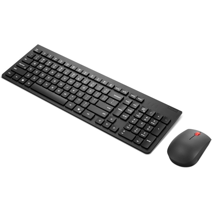 Комплект Lenovo Essential Gen2, Черен, Wireless