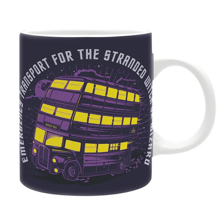 Чаша ABYstyle, Harry Potter, Knight Bus, 320 ml, Многоцветен