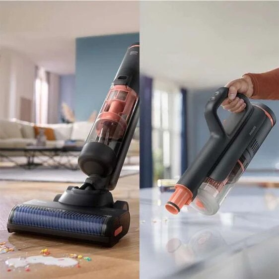 Aspirator Philips 6000 series XW6264/11 stick vacuum/electric broom Battery Dry&wet Cyclonic Bagless Grey