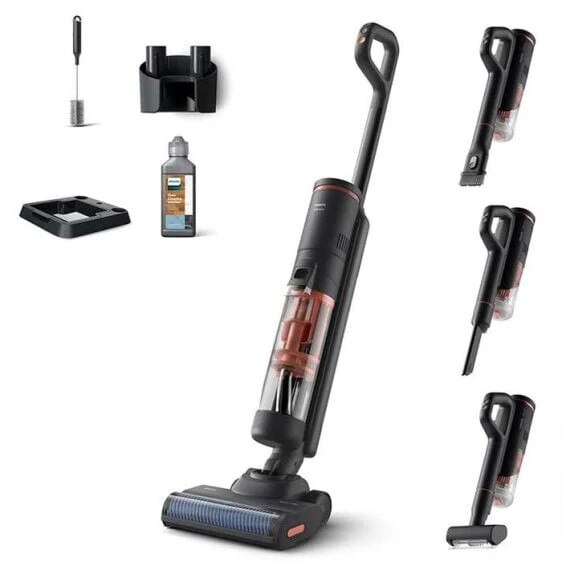 Aspirator Philips 6000 series XW6264/11 stick vacuum/electric broom Battery Dry&wet Cyclonic Bagless Grey