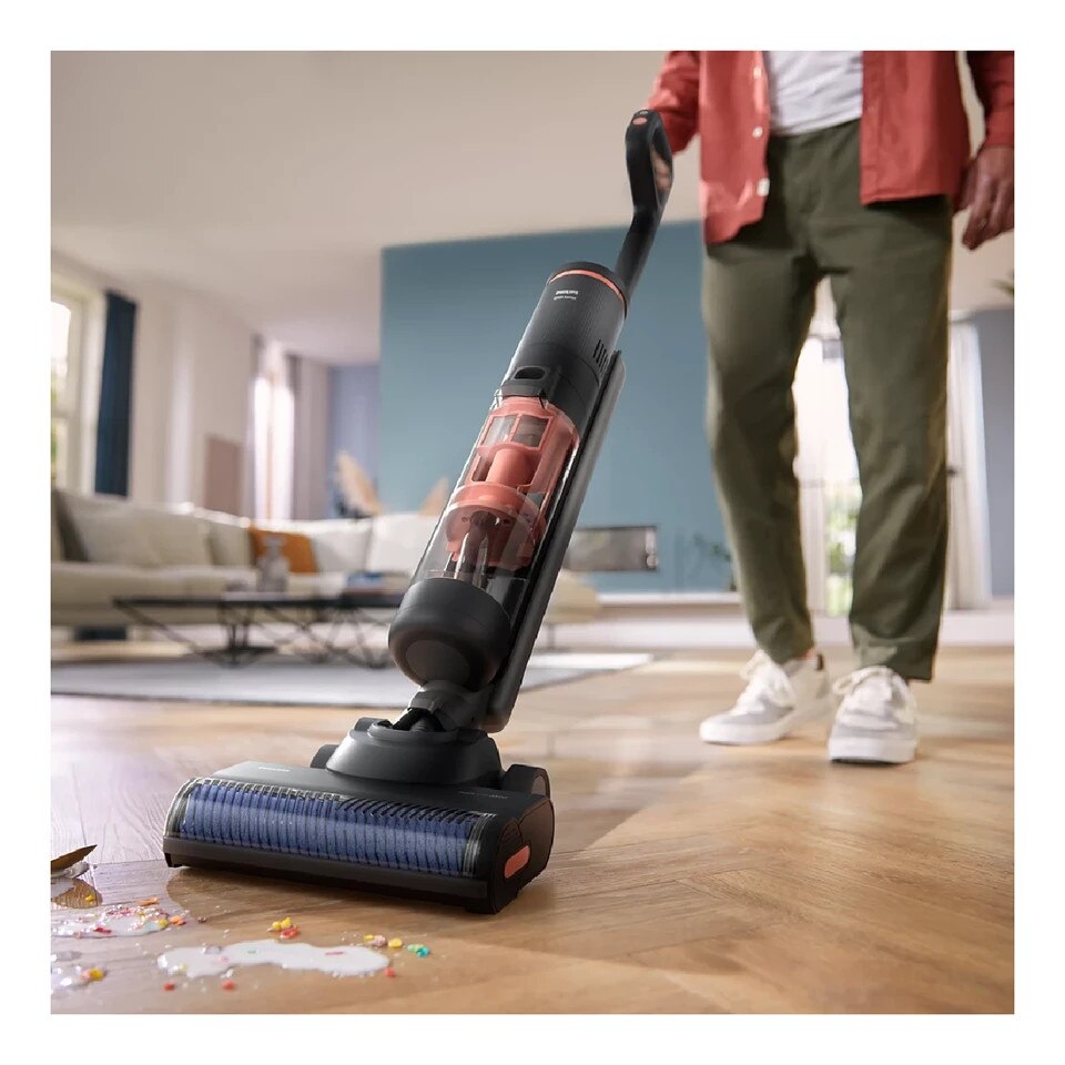 Aspirator Philips 6000 series XW6264/11 stick vacuum/electric broom Battery Dry&wet Cyclonic Bagless Grey