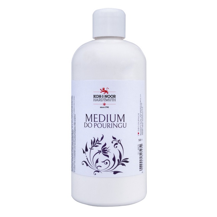 Mediu de turnare, Koh-i-noor, 500 ml, pentru vopselele acrilice