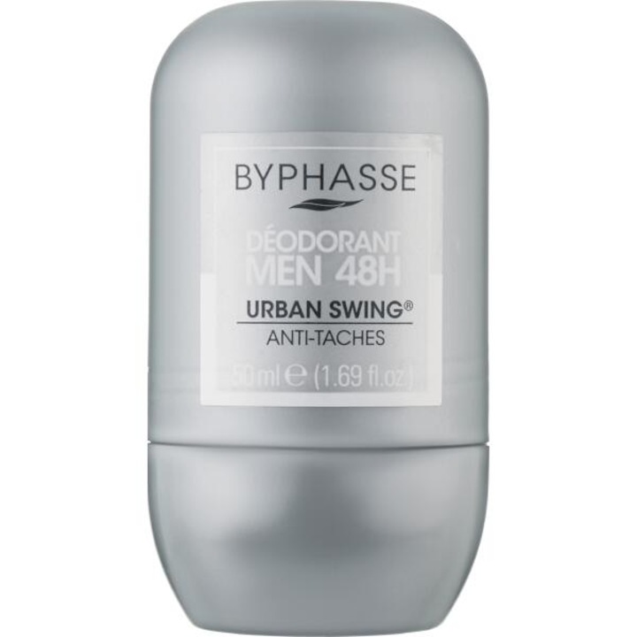 Deodorant roll-on Urban Swing pentru barbati, protectie 24 de ore, Byphasse, 50 ml