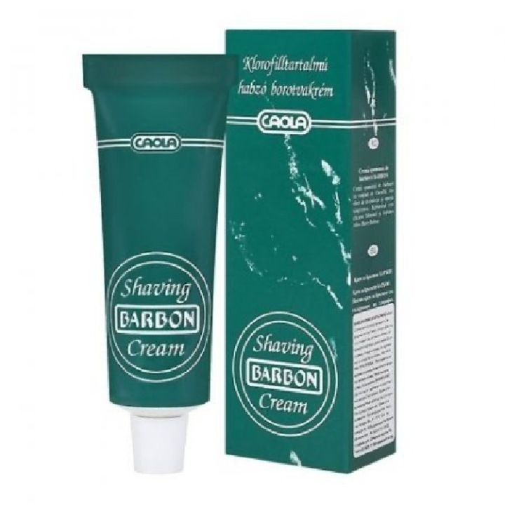 Barbon klorofilltartalmú habzó borotvakrém 85 ml