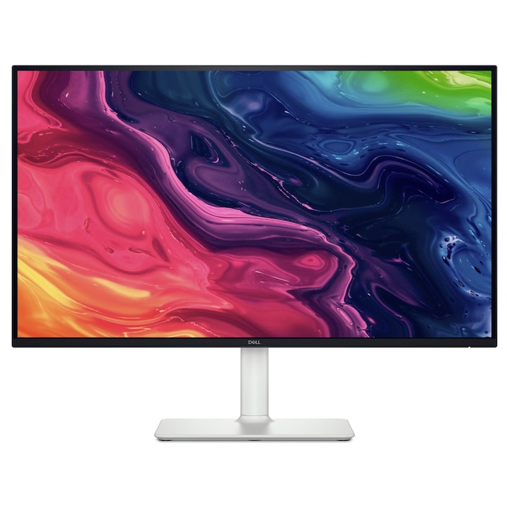 Dell 27" S2725QS IPS LED monitor, UHD 3840 x 2160, HDMI, DisplayPort, Pivot, 120 Hz, 4 ms fehér