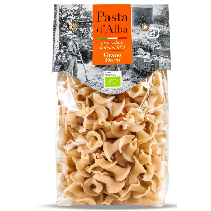 Paste gigli BIO din grau dur Pasta d'Alba, 250g