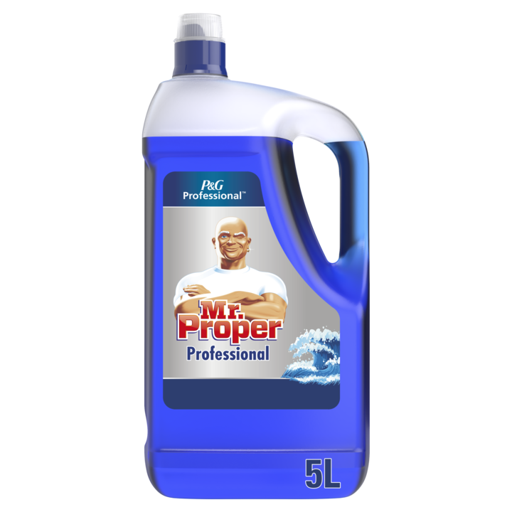 Почистващ препарат за под Mr Proper Professional, Ocean, 5 л