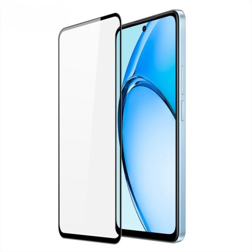 Folie Protectie Ecran pentru Oppo A60, Sticla Securizata Temperata 9D, Margini negre