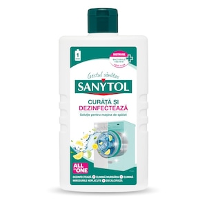 Solutie de curatat masina de spalat si dezinfectant, Sanytol, 240ml