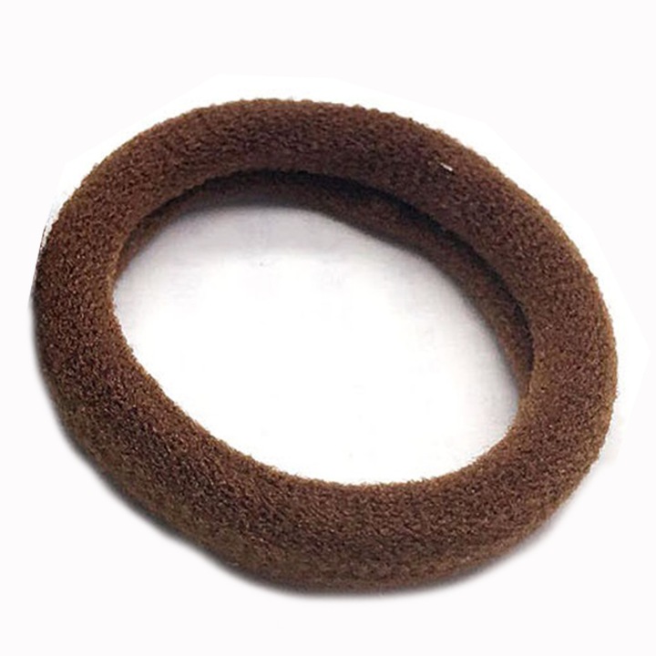 Elastice de par pentru copii, 1 bucata, 2.5cm, cafea
