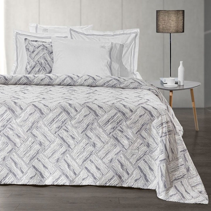 Cuvertura King Size Guy Laroche Lucid, 100% bumbac, 260x250cm, multicolor