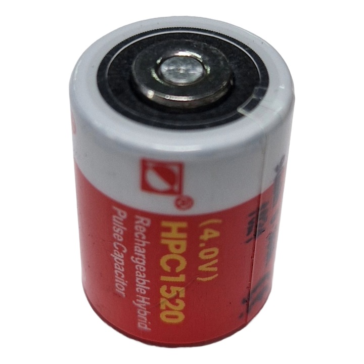 Capacitor hibrid pentru puls HPC1520 de 4V max.2000mAh 20x15mm