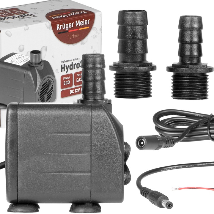 Pompa de apa, Kruger Meier HydroSpark 1750, 1500l/h la 12V