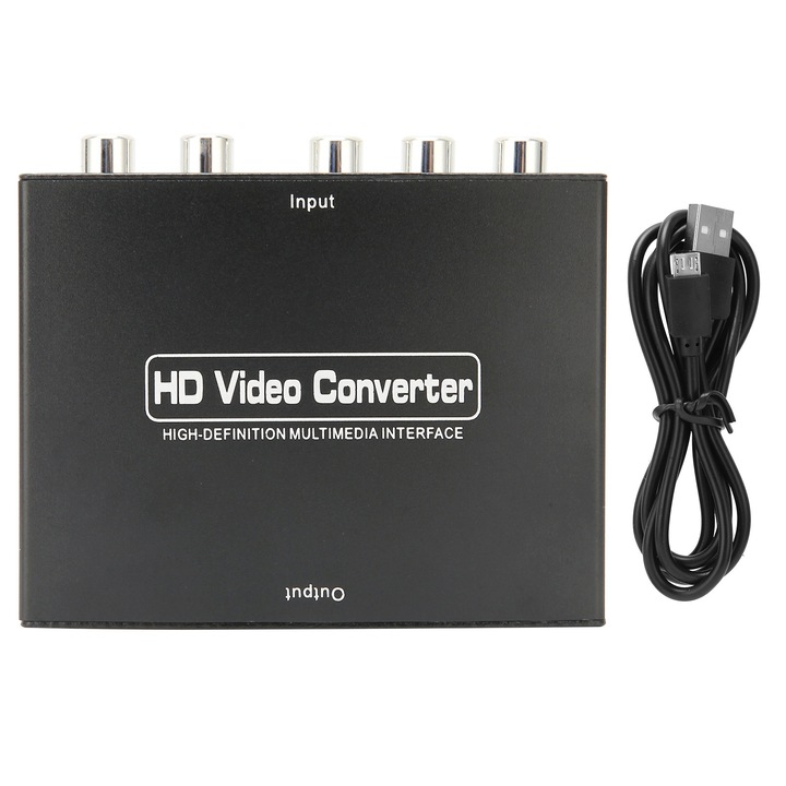 Adapter videó komponens HDMI-ről 1080P-re