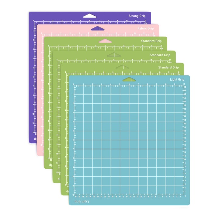 Комплект от 6 дъски за рязане MWAOWM 30.5x30.5 см за Cricut Maker и Explore, различни материали