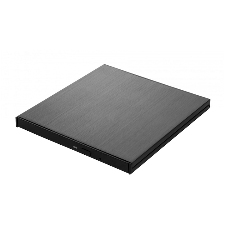 Преносимо външно Blu-ray записващо устройство Datamaxx Slim, USB 2.0, висока скорост на четене, плейър