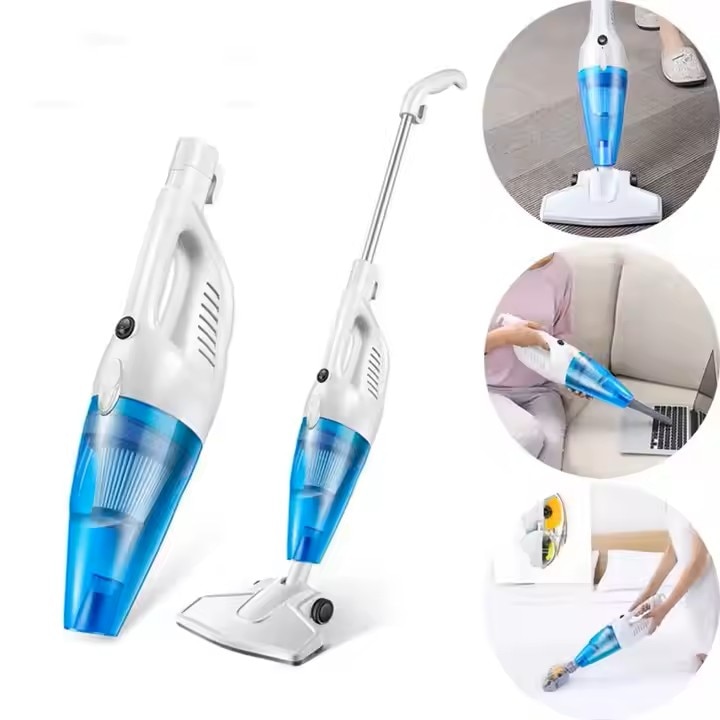 Aspirator portabil 2 in 1, cu fir 4m, filtru HEPA, aspirare uscata, putere 600 W, compact si puternic pentru casa si masina