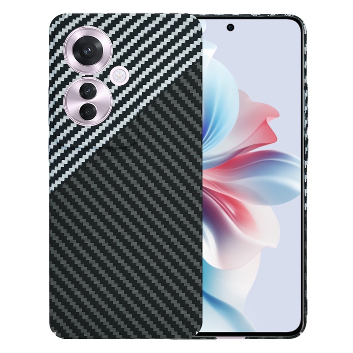 Carcasa de protectie pentru Oppo Reno11 F, gri
