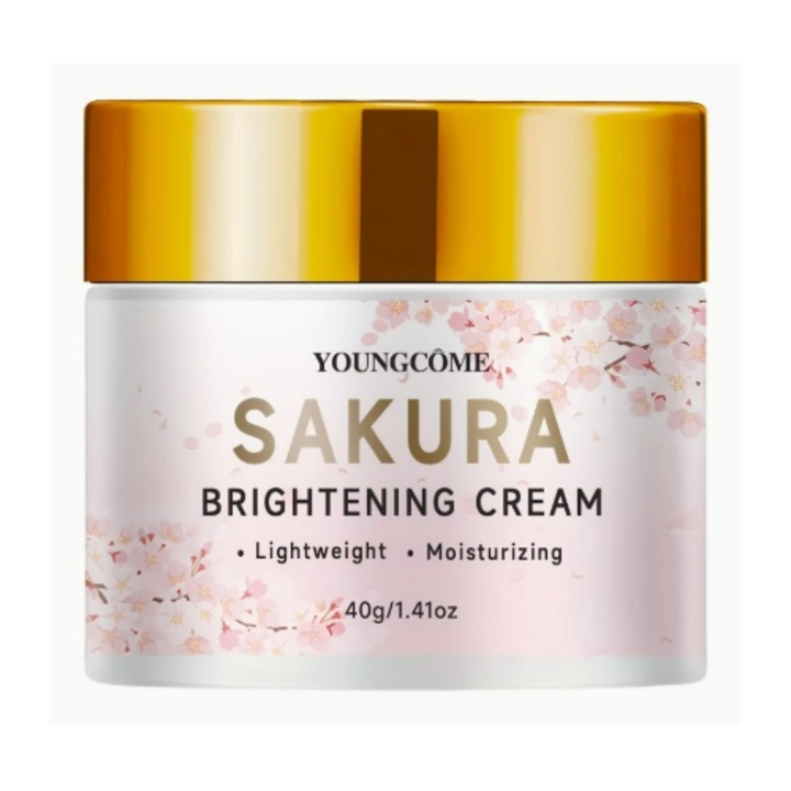 Belora Sakura arckrém, 40g, hidratáló, ragyogást adó, könnyű textúrájú
