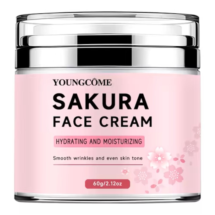 Belora Sakura arckrém, hidratáló, kollagénnel és E-vitaminnal, 30g