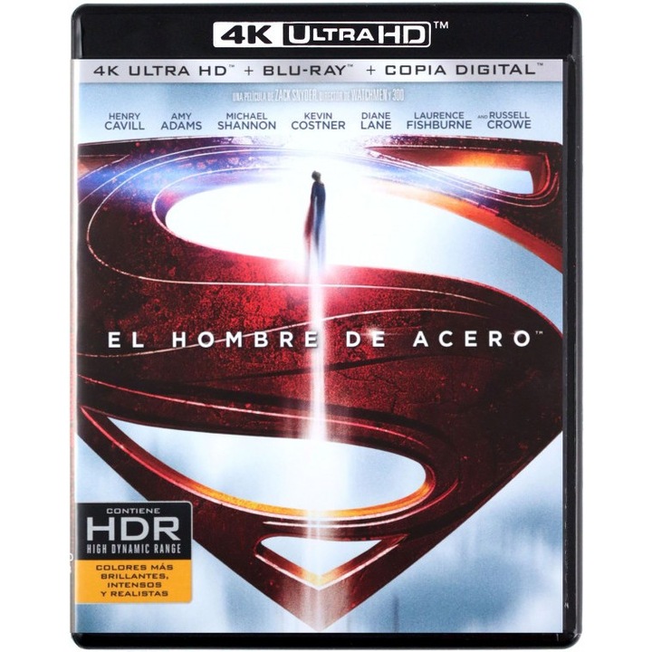 Man of Steel: Eroul [Blu-Ray 4K]+[Blu-Ray]