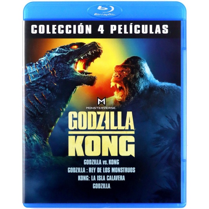 Godzilla vs. Kong [4xBlu-Ray]