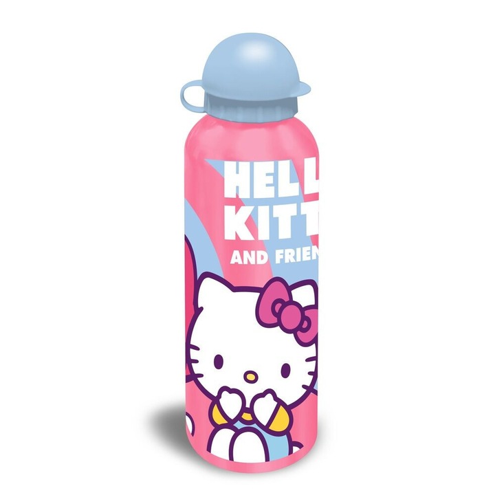 Hello Kitty Friends alumínium kulacs ívókupakkal 500 ml