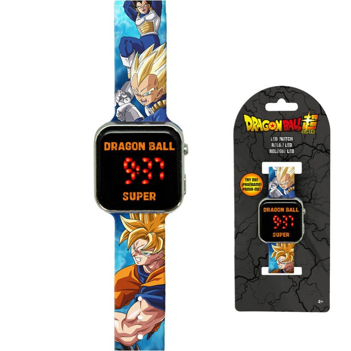 Ceas digital cu LED-uri Dragon Ball