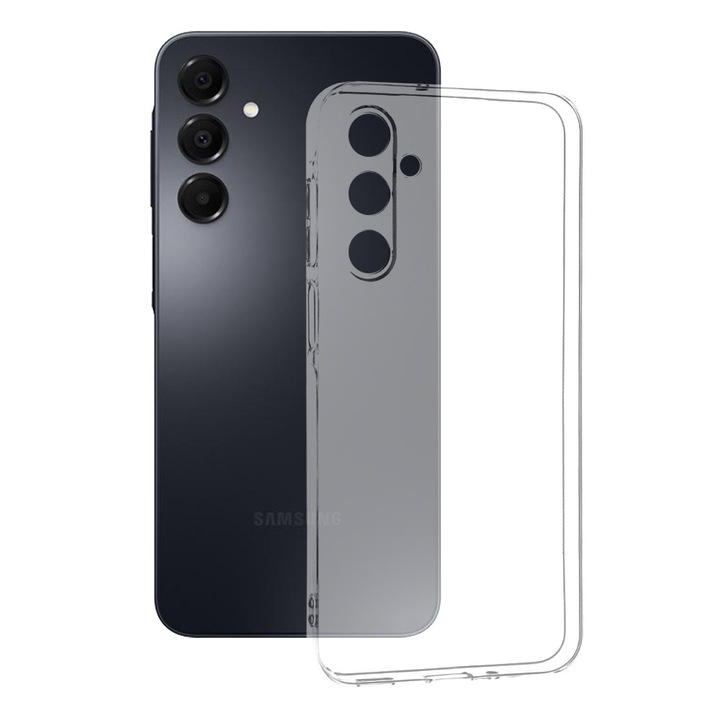 Husa pentru Samsung Galaxy A16 4G / A16 5G - Techsuit Shockproof Clear Silicone - Clear
