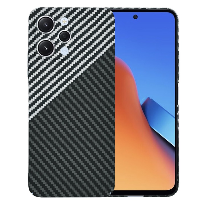 Husa Protectie pentru Xiaomi Noble Redmi 12 4G/12 5G, AIR Safe, F57, Lexgard, Stealth Gray